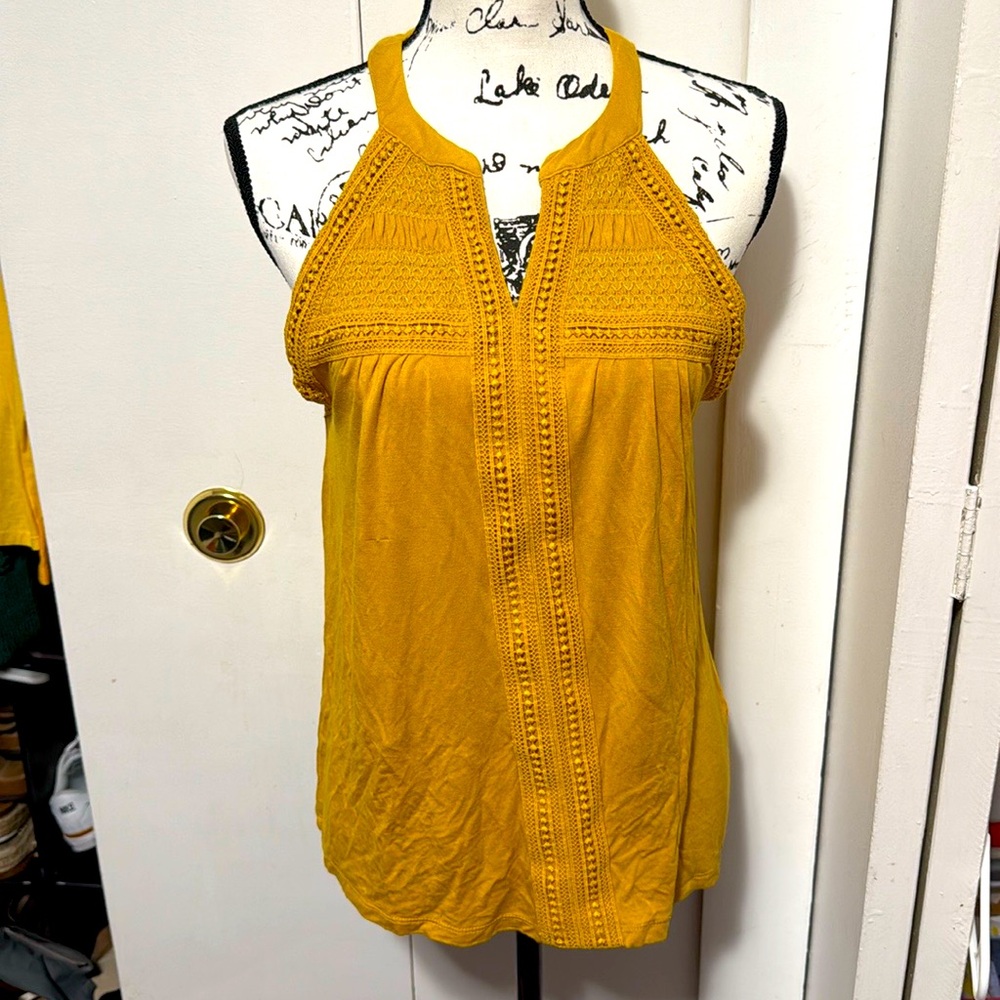 Cable & gauge tank top